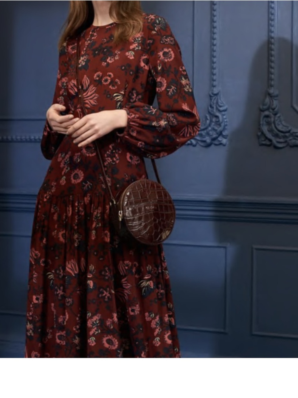 LK BENNET Julisa silk floral